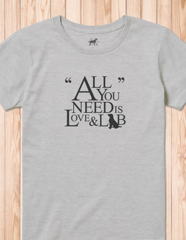 All You Need is Love & Lab Tシャツ