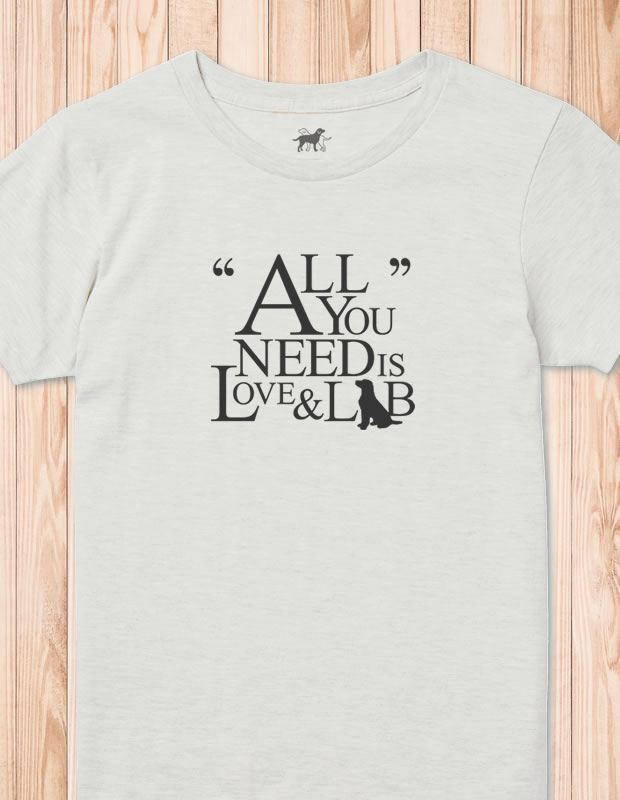 All You Need is Love & Lab Tシャツ